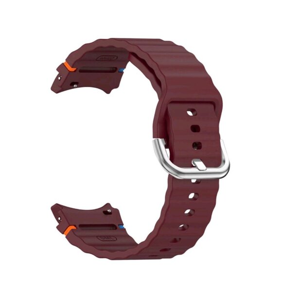 For Samsung Galaxy Watch 7/6/5/4/FE 40mm/44mm/45mm Sport Silicone Band Strap S/M - Picture 7 of 15